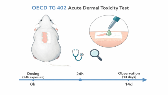帷鈊檢驗科技股份有限公司_OECD TG-402 皮膚急毒性試驗