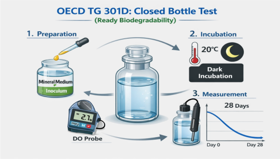 帷鈊檢驗科技股份有限公司_OECD TG-301D 密閉瓶試驗
