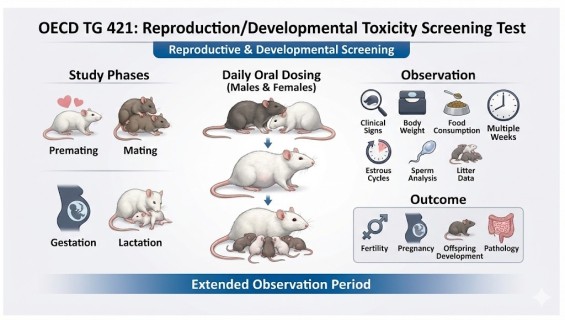 帷鈊檢驗科技股份有限公司_OECD TG-421 生殖／發育毒性：篩選試驗