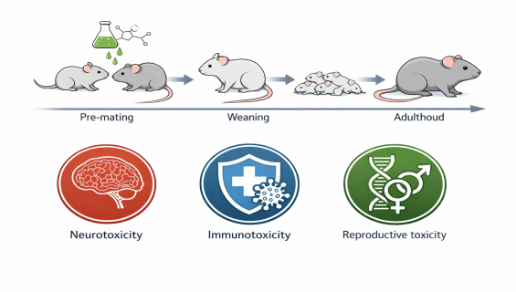 帷鈊檢驗科技股份有限公司_OECD TG-443 擴展的一代生殖毒性研究