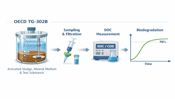 帷鈊檢驗科技股份有限公司_OECD TG-302B Zahn-Wellens/EMPA試驗