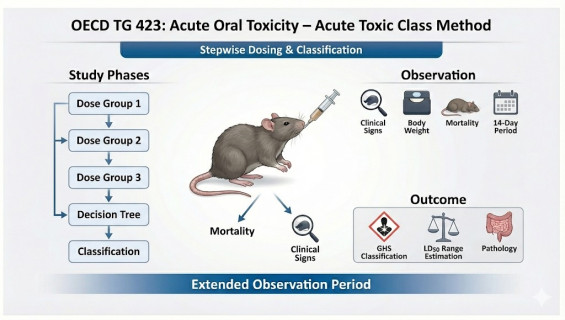 帷鈊檢驗科技股份有限公司_OECD TG-423 大鼠口服急毒性試驗