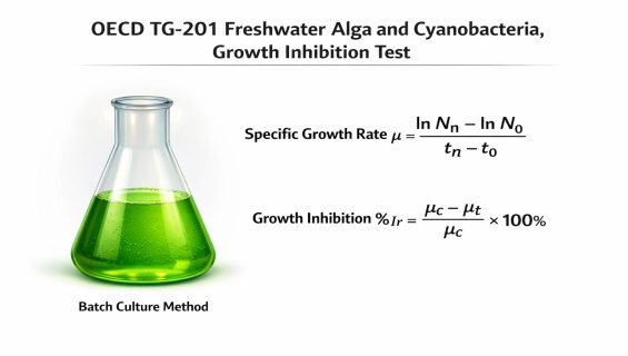 帷鈊檢驗科技股份有限公司_OCED TG-201 水生藻類及藍綠藻生長抑制性試驗